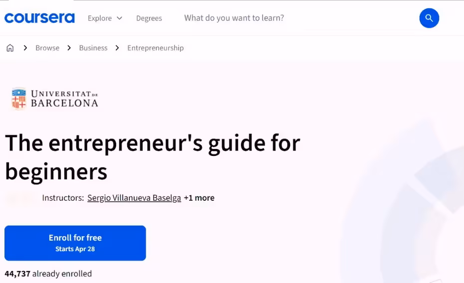 entrepreneurship