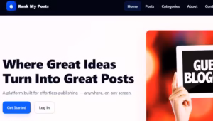 Rankmyposts com drives organic growth through advanced content